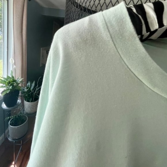 SOLD Victoria's Secret PINK Cropped Top Mint Green Long Sleeve Size Small. - Picture 7 of 12